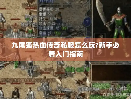 九尾狐热血传奇私服怎么玩?新手必看入门指南
