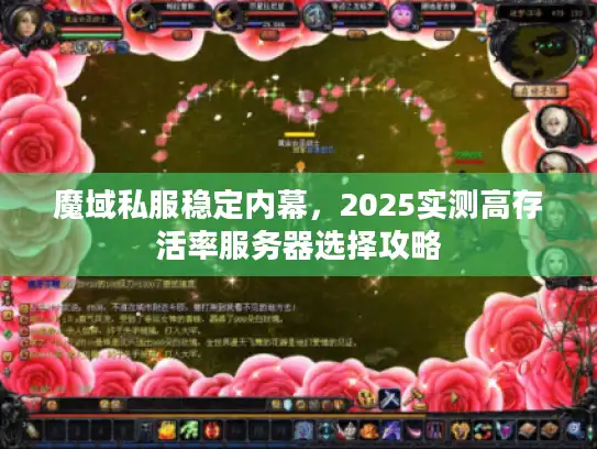 魔域私服稳定内幕，2025实测高存活率服务器选择攻略