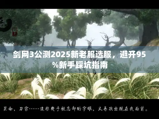 剑网3公测2025新老服选服,避开95%新手踩坑指南 剑网3公测2025新老服选服,避开95%新手踩坑指南