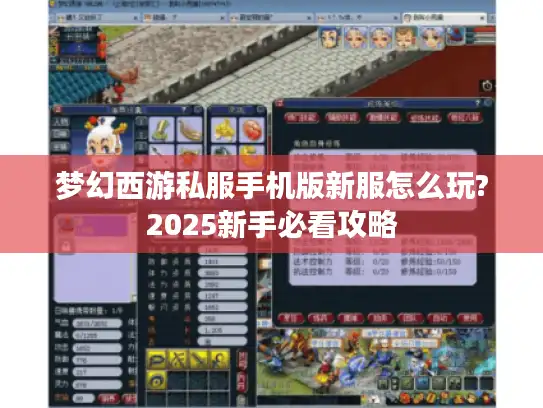 梦幻西游私服手机版新服怎么玩?2025新手必看攻略