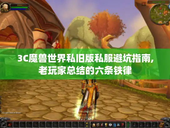 3C魔兽世界私旧版私服避坑指南,老玩家总结的六条铁律