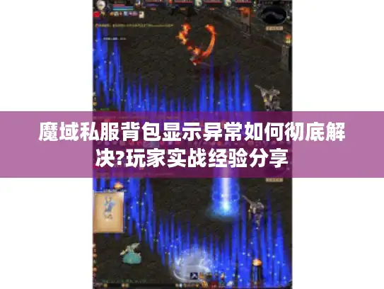魔域私服背包显示异常如何彻底解决?玩家实战经验分享