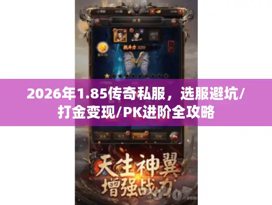 2026年1.85传奇私服,选服避坑/打金变现/PK进阶全攻略 2026年1.85传奇私服,选服避坑/打金变现/PK进阶全攻略