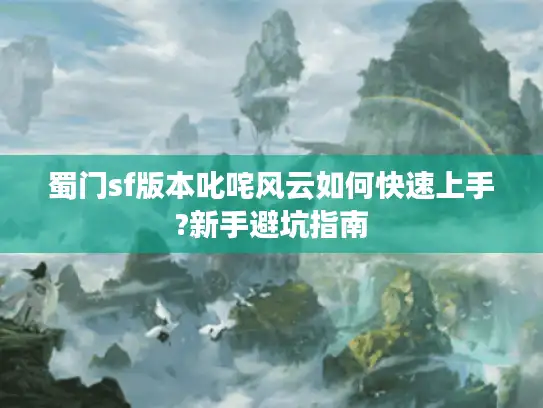 蜀门sf版本叱咤风云如何快速上手?新手避坑指南
