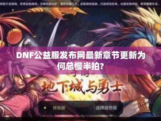 DNF公益服发布网最新章节更新为何总慢半拍?