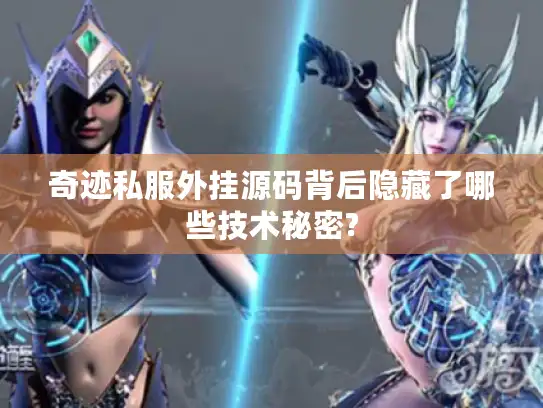 奇迹私服外挂源码背后隐藏了哪些技术秘密?