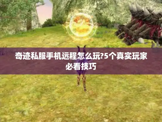 奇迹私服手机远程怎么玩?5个真实玩家必看技巧