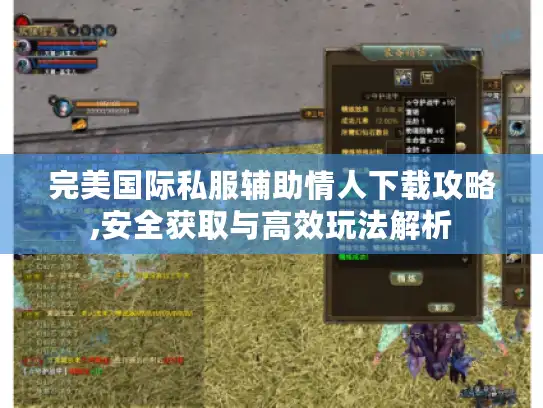 完美国际私服辅助情人下载攻略,安全获取与高效玩法解析 完美国际私服辅助情人下载攻略,安全获取与高效玩法解析