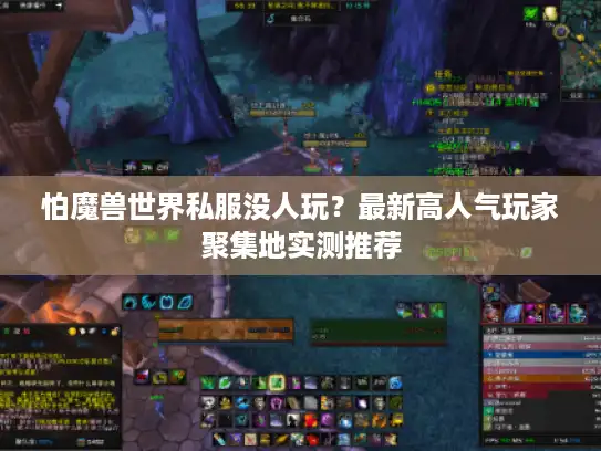 怕魔兽世界私服没人玩？最新高人气玩家聚集地实测推荐