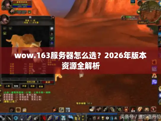 wow.163服务器怎么选？2026年版本资源全解析