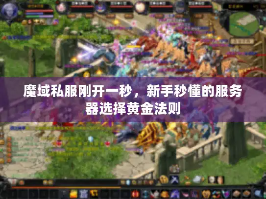 魔域私服刚开一秒，新手秒懂的服务器选择黄金法则