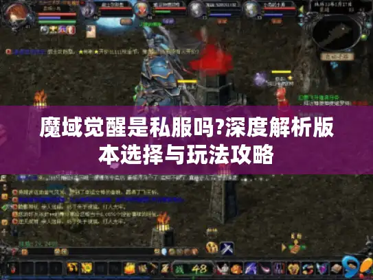 魔域觉醒是私服吗?深度解析版本选择与玩法攻略