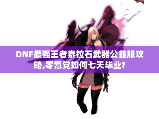 DNF最强王者泰拉石武器公益服攻略,零氪党如何七天毕业? DNF最强王者泰拉石武器公益服攻略,零氪党如何七天毕业?