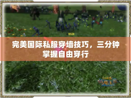 完美国际私服穿墙技巧，三分钟掌握自由穿行