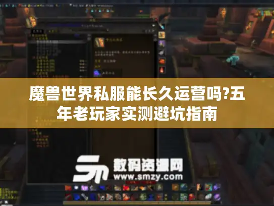 魔兽世界私服能长久运营吗?五年老玩家实测避坑指南