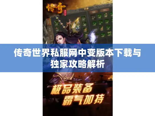 传奇世界私服网中变版本下载与独家攻略解析 传奇世界私服网中变版本下载与独家攻略解析