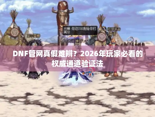 DNF管网真假难辨？2026年玩家必看的权威通道验证法