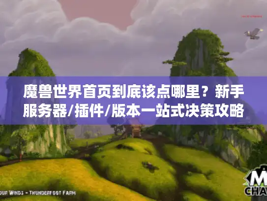魔兽世界首页到底该点哪里？新手服务器/插件/版本一站式决策攻略