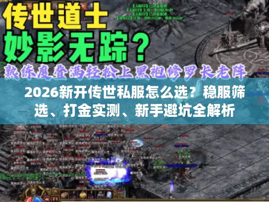 2026新开传世私服怎么选？稳服筛选、打金实测、新手避坑全解析