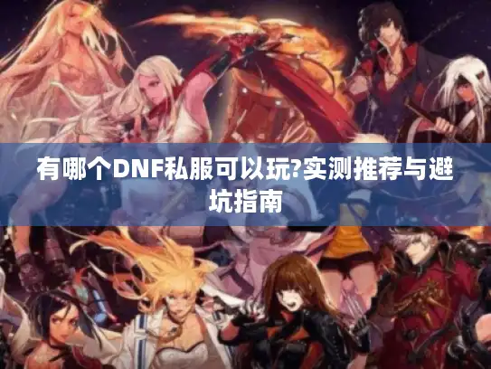 有哪个DNF私服可以玩?实测推荐与避坑指南