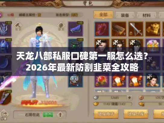 天龙八部私服口碑第一服怎么选？2026年最新防割韭菜全攻略