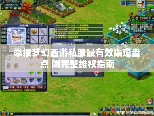 举报梦幻西游私服最有效渠道盘点 附完整维权指南