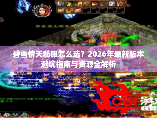 碧雪情天私服怎么选？2026年最新版本避坑指南与资源全解析