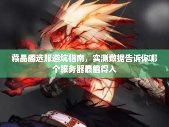 藏品阁选服避坑指南，实测数据告诉你哪个服务器最值得入