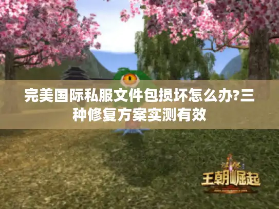 完美国际私服文件包损坏怎么办?三种修复方案实测有效