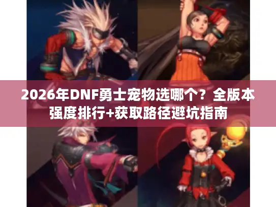 2026年DNF勇士宠物选哪个？全版本强度排行+获取路径避坑指南