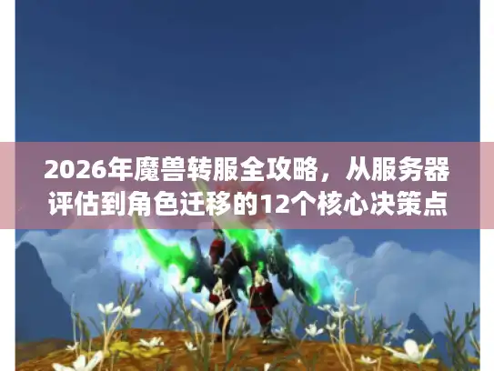 2026年魔兽转服全攻略，从服务器评估到角色迁移的12个核心决策点