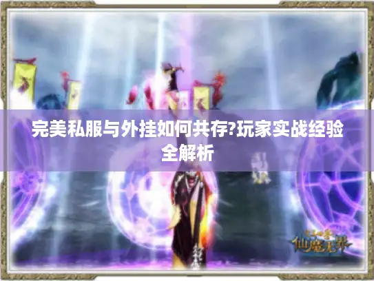 完美私服与外挂如何共存?玩家实战经验全解析