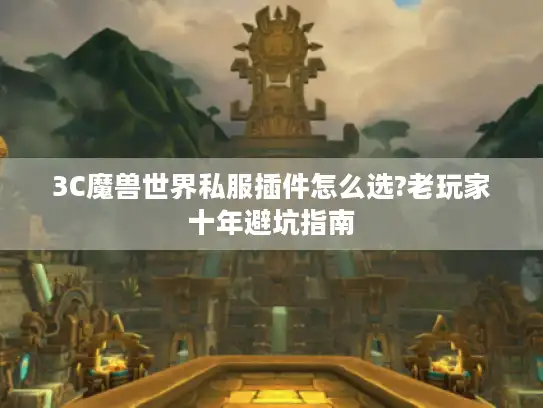 3C魔兽世界私服插件怎么选?老玩家十年避坑指南