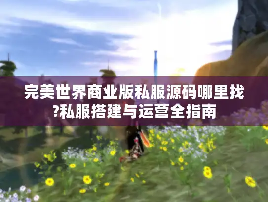 完美世界商业版私服源码哪里找?私服搭建与运营全指南