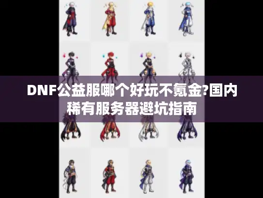 DNF公益服哪个好玩不氪金?国内稀有服务器避坑指南