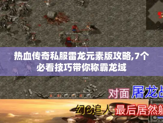 热血传奇私服雷龙元素版攻略,7个必看技巧带你称霸龙域