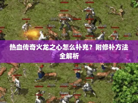 热血传奇火龙之心怎么补充?附修补方法全解析 热血传奇火龙之心怎么补充?附修补方法全解析