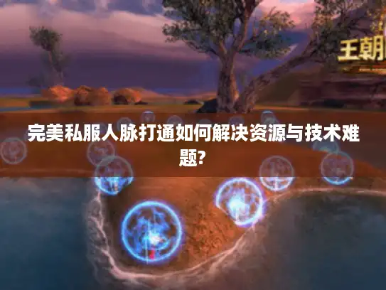 完美私服人脉打通如何解决资源与技术难题?