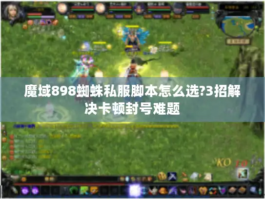 魔域898蜘蛛私服脚本怎么选?3招解决卡顿封号难题