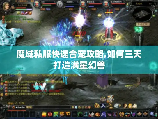魔域私服快速合宠攻略,如何三天打造满星幻兽