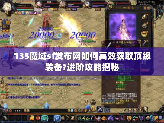 135魔域sf发布网如何高效获取顶级装备?进阶攻略揭秘