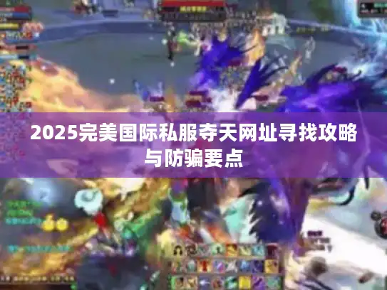 2025完美国际私服夺天网址寻找攻略与防骗要点
