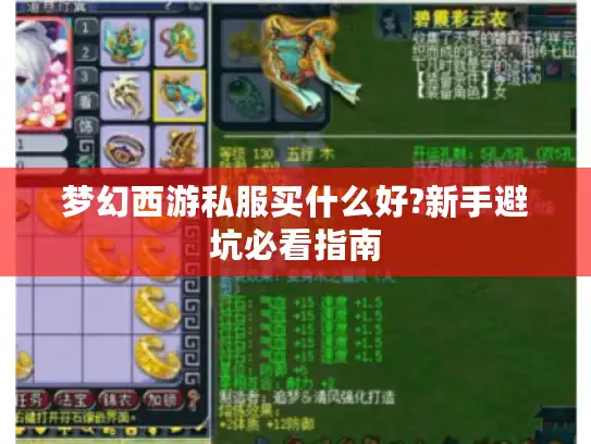 梦幻西游私服买什么好?新手避坑必看指南 梦幻西游私服买什么好?新手避坑必看指南