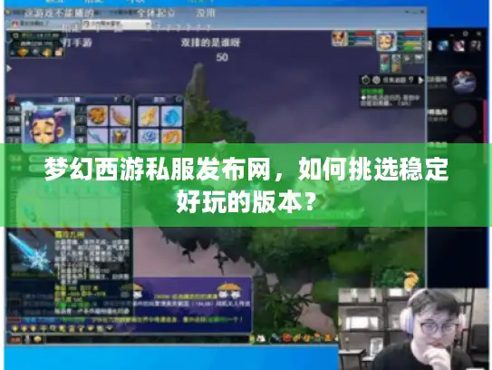 梦幻西游私服发布网，如何挑选稳定好玩的版本？