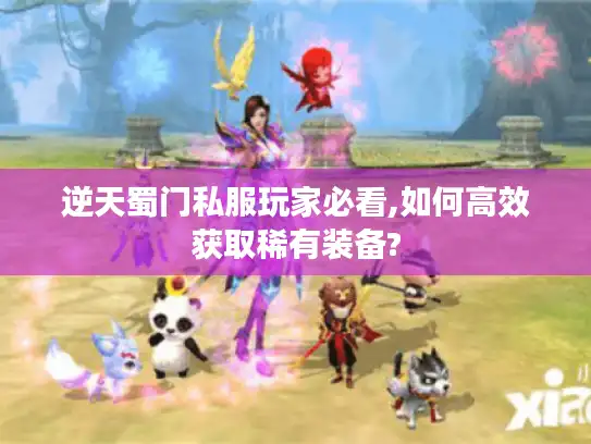 逆天蜀门私服玩家必看,如何高效获取稀有装备?