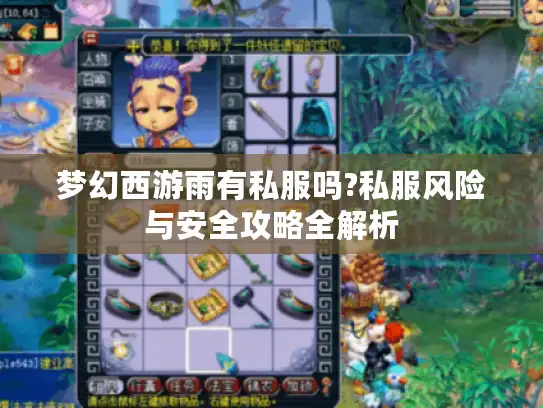 梦幻西游雨有私服吗?私服风险与安全攻略全解析