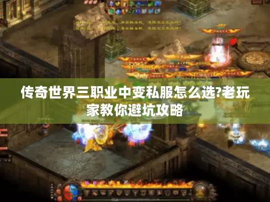 传奇世界三职业中变私服怎么选?老玩家教你避坑攻略 传奇世界三职业中变私服怎么选?老玩家教你避坑攻略