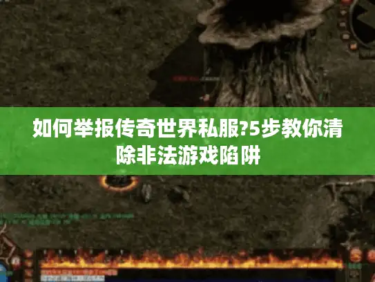 如何举报传奇世界私服?5步教你清除非法游戏陷阱 如何举报传奇世界私服?5步教你清除非法游戏陷阱