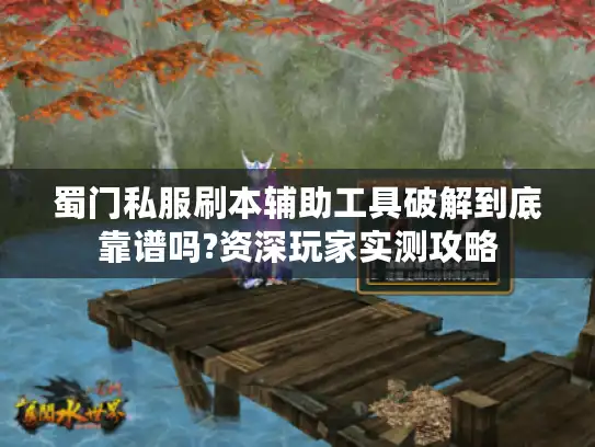 蜀门私服刷本辅助工具破解到底靠谱吗?资深玩家实测攻略