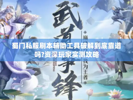 蜀门私服刷本辅助工具破解到底靠谱吗?资深玩家实测攻略